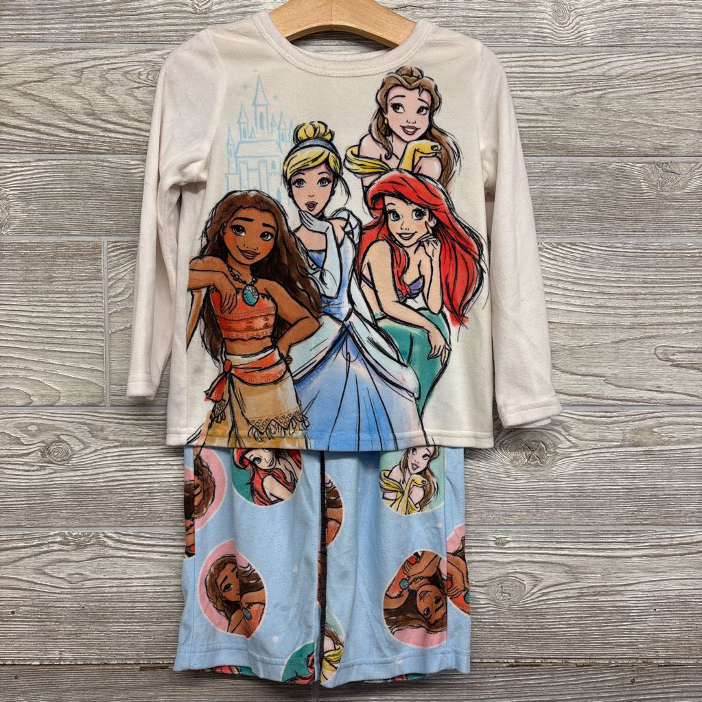 2 Pc LS PJs Princesses 4