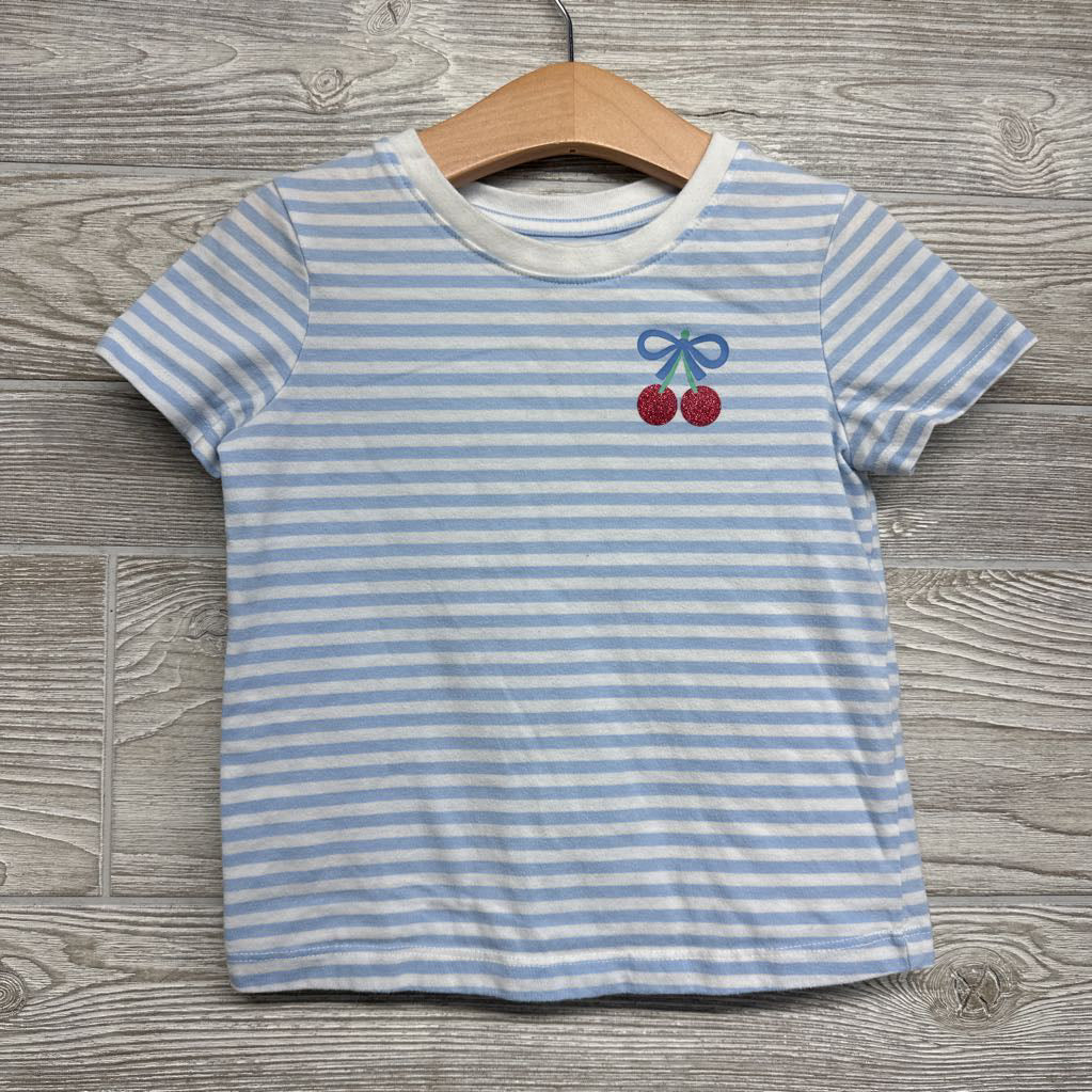 Shirt Stripes Cherries 5T