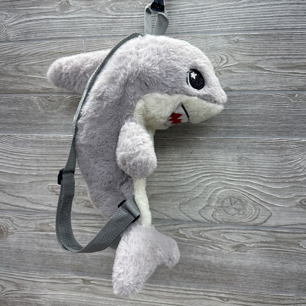 Plush Shark Backpack