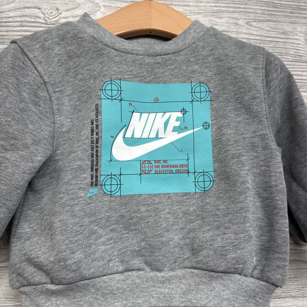 NEW Crewneck One Bowerman Drive & Jogger Sweatpants 12M
