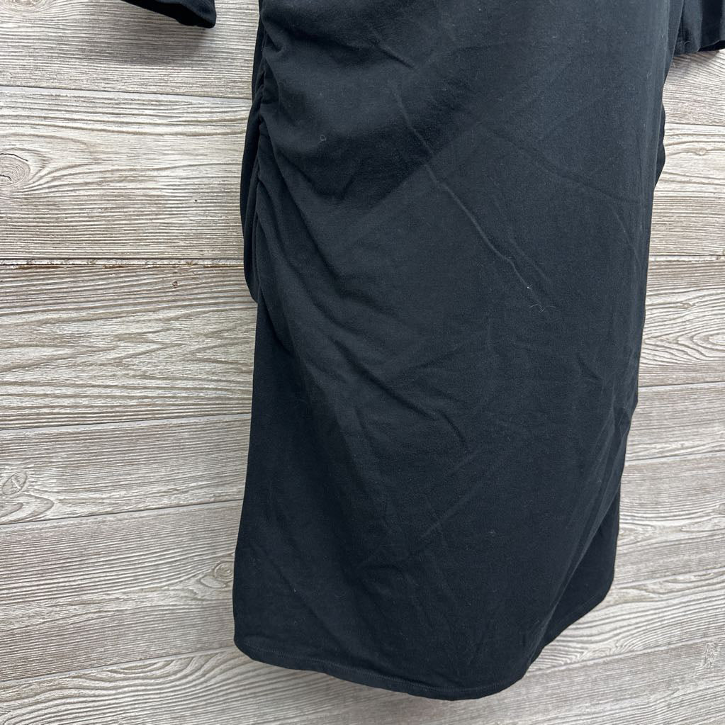 LS Ruched Bodycon Dress LArge