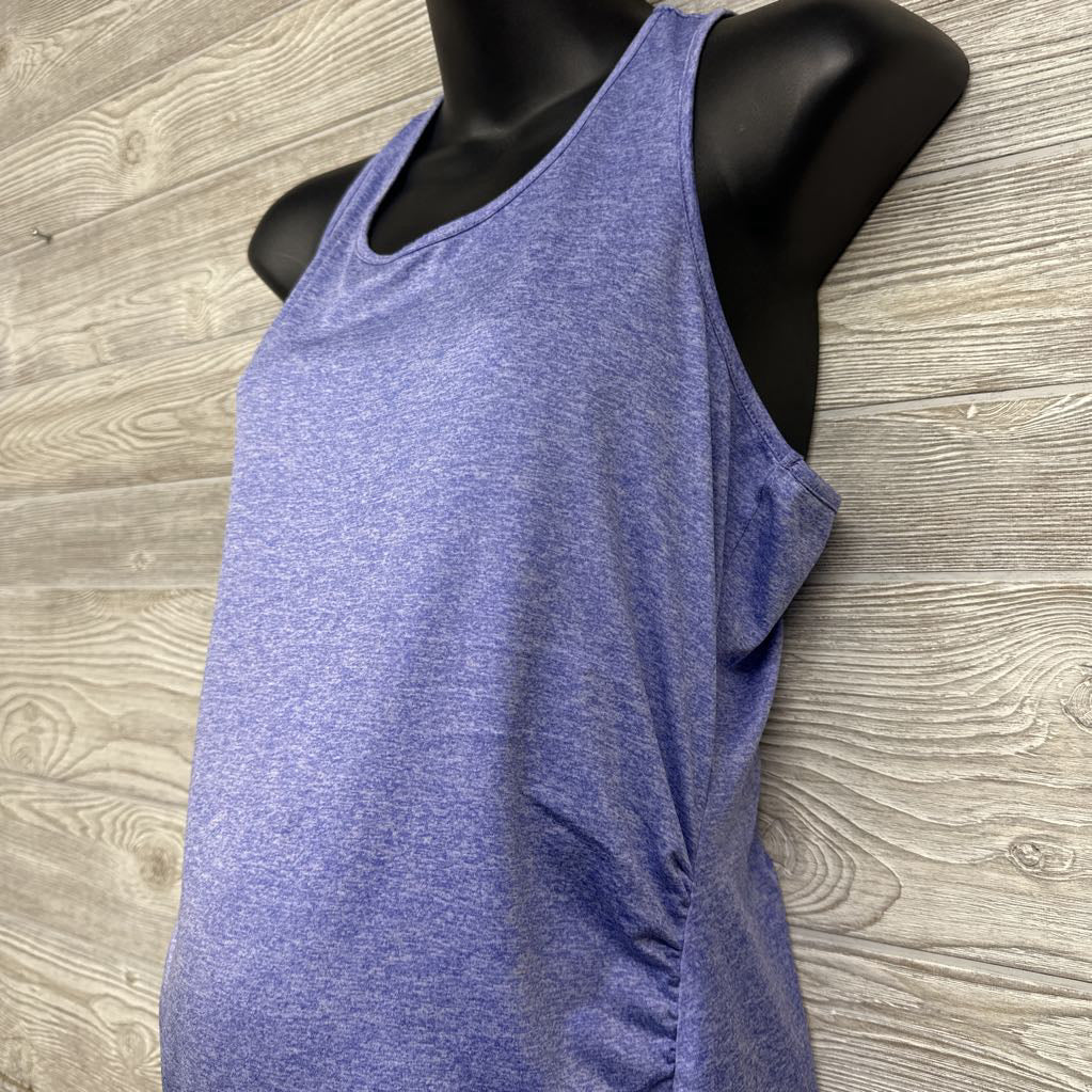 Active Racerback Ruched Tank Top Large