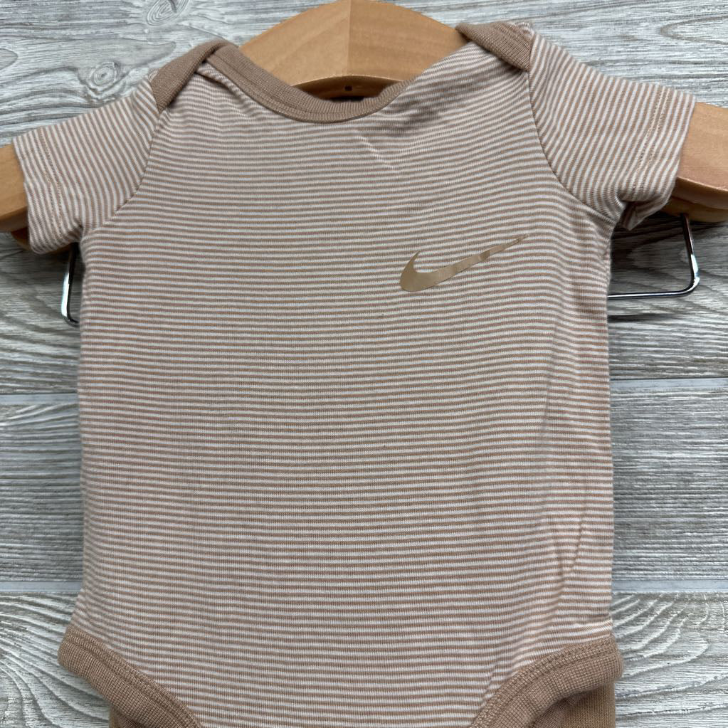 Modal Bodysuit Stripes & French Terry Joggers Swoosh NB