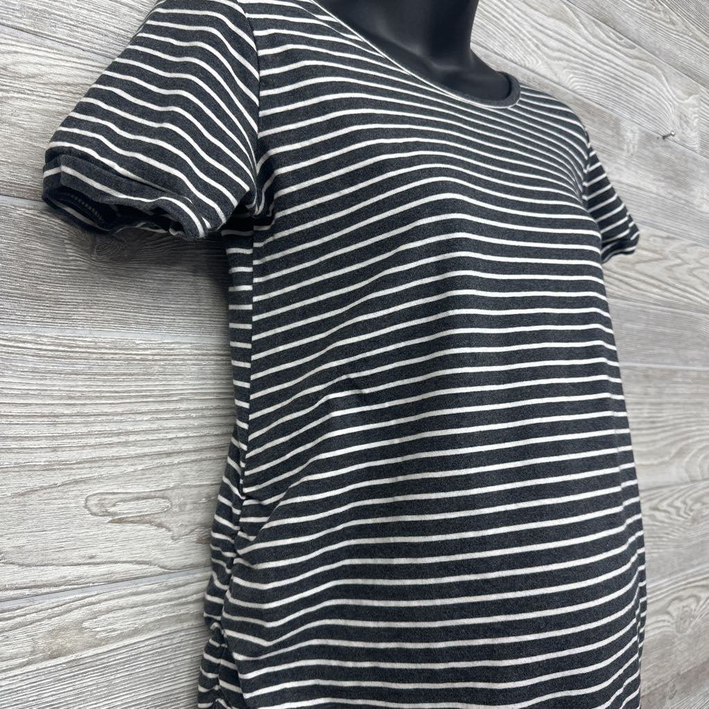 Ruched Dress Stripes Large