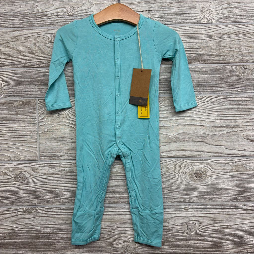 NEW LS Bamboo Romper 6-12M