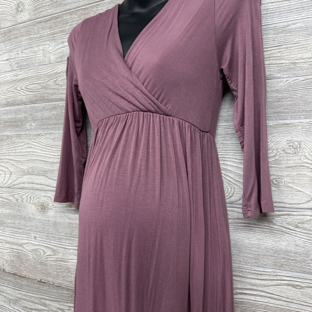 Casual Wrap Maxi Dress Small