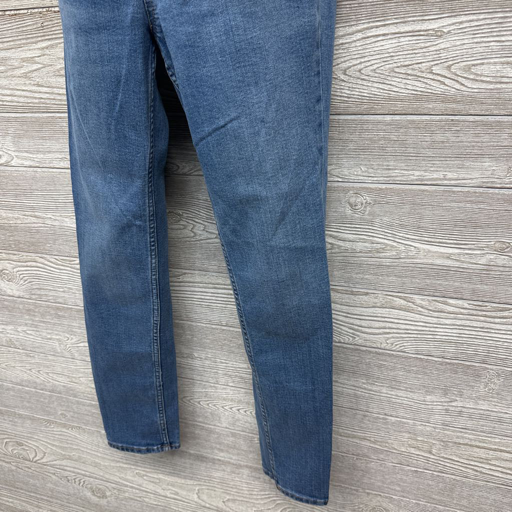 Cross Panel Skinny Jeans 10/Medium