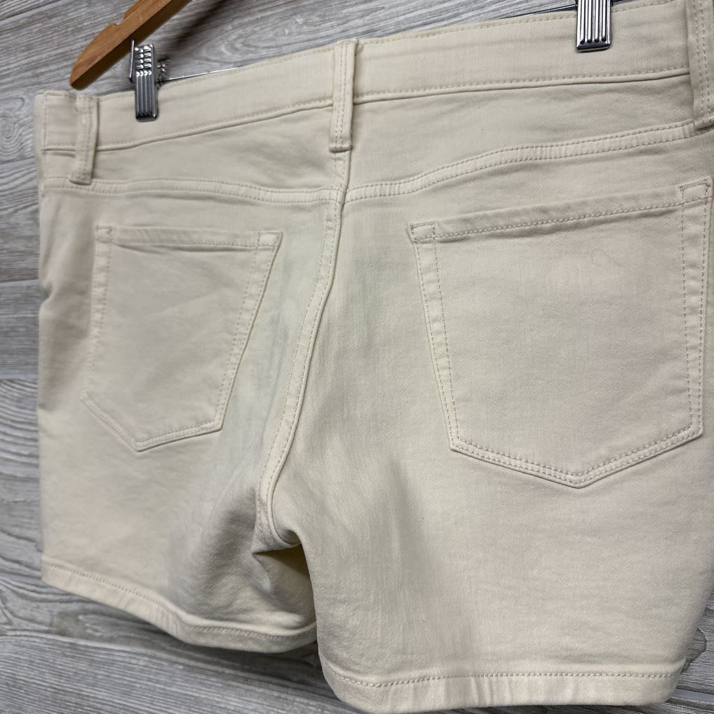 Side Panel Midi Shorts 10/Medium