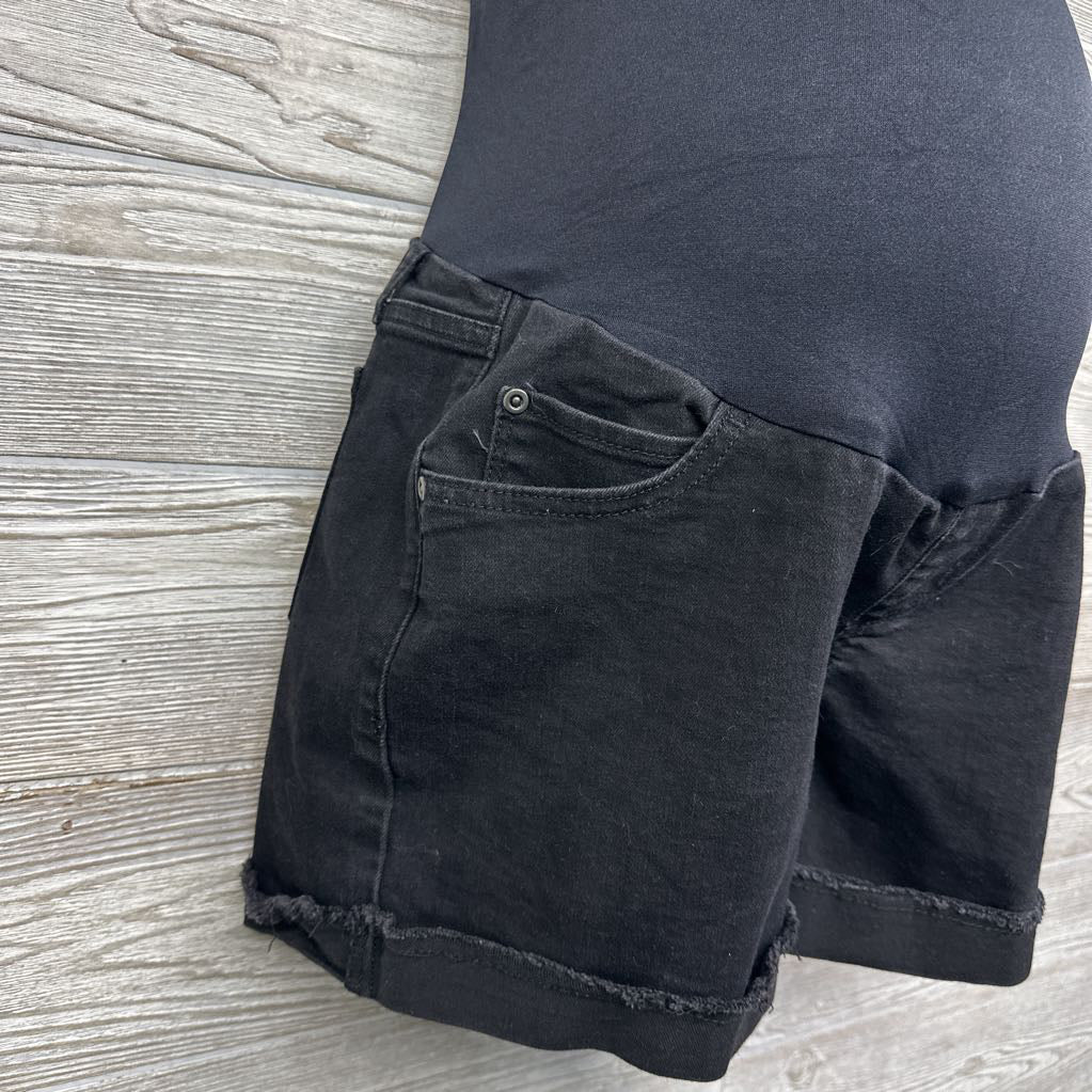 Full Panel Denim Shorts Ripped 10/Medium