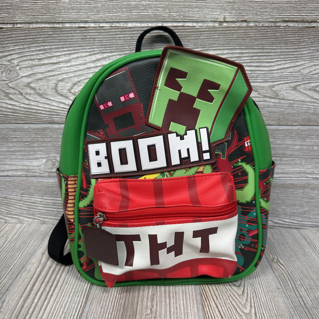 Faux Leather Mini Backpack Boom, TNT