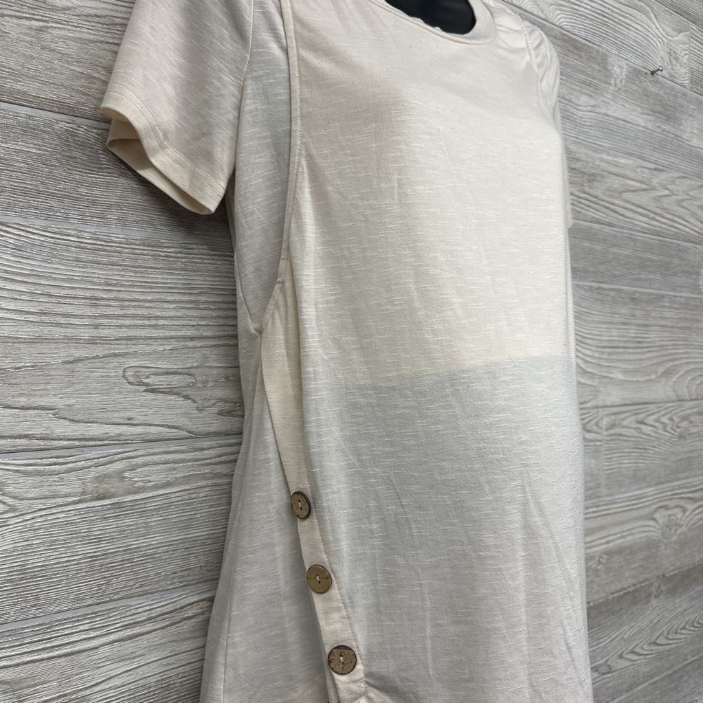 Nursing Shirt Buttons Medium