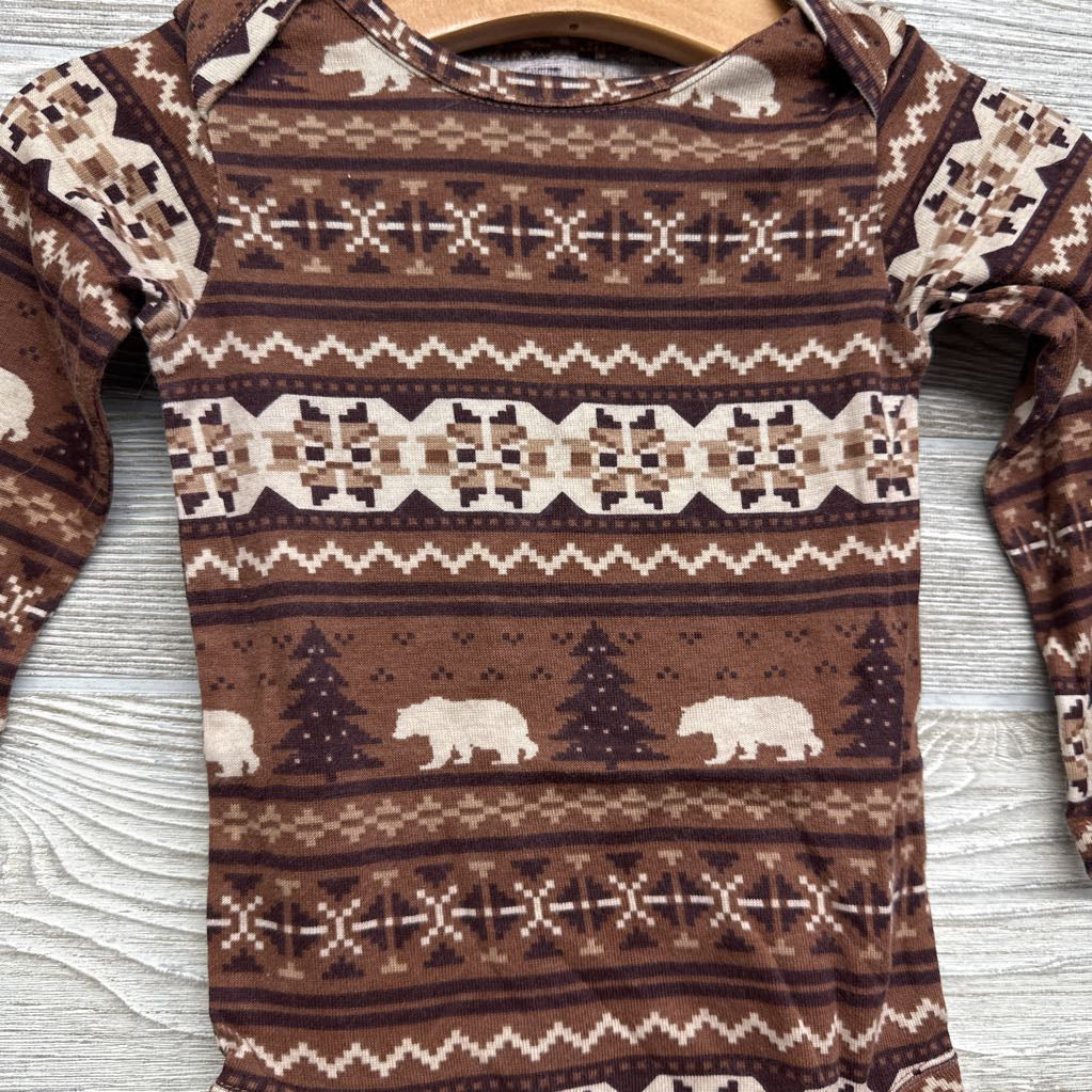 LS Bodysuit Printed 12-18M