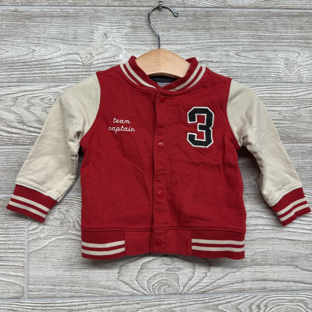 French Terry Varsity Jacket Team Captain 12M