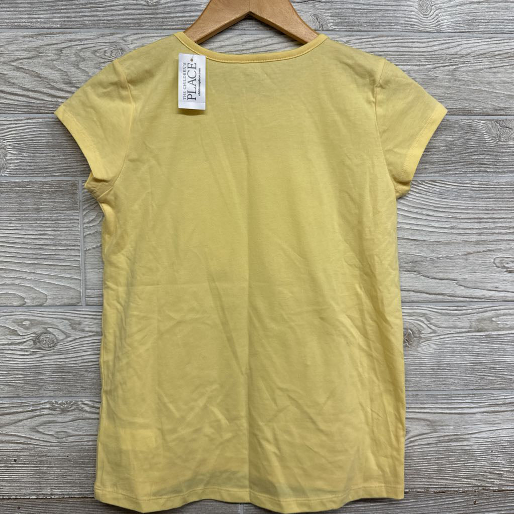 NEW Shirt Flip Sequins Flower 10-12