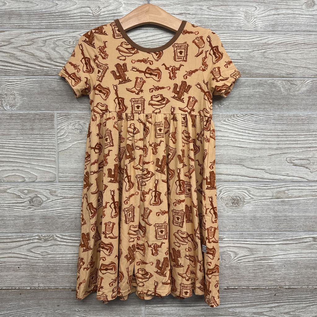 NEW Bamboo Dress Wanted Western 4T