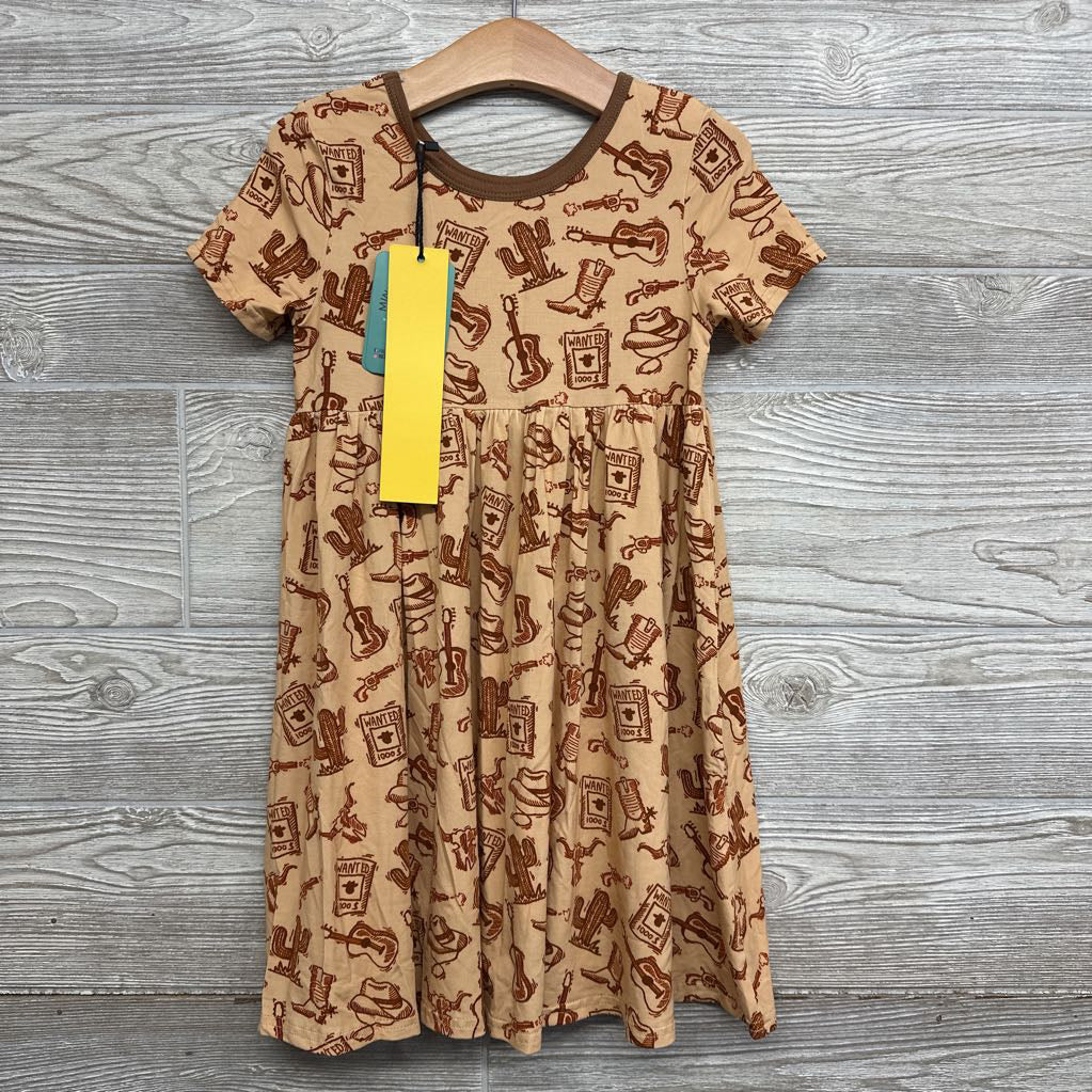 NEW Bamboo Dress Wanted Western 4T