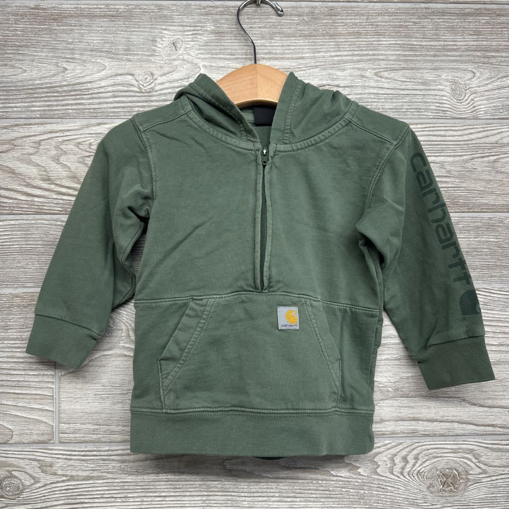 1/4 Zip Pullover Logo 12M