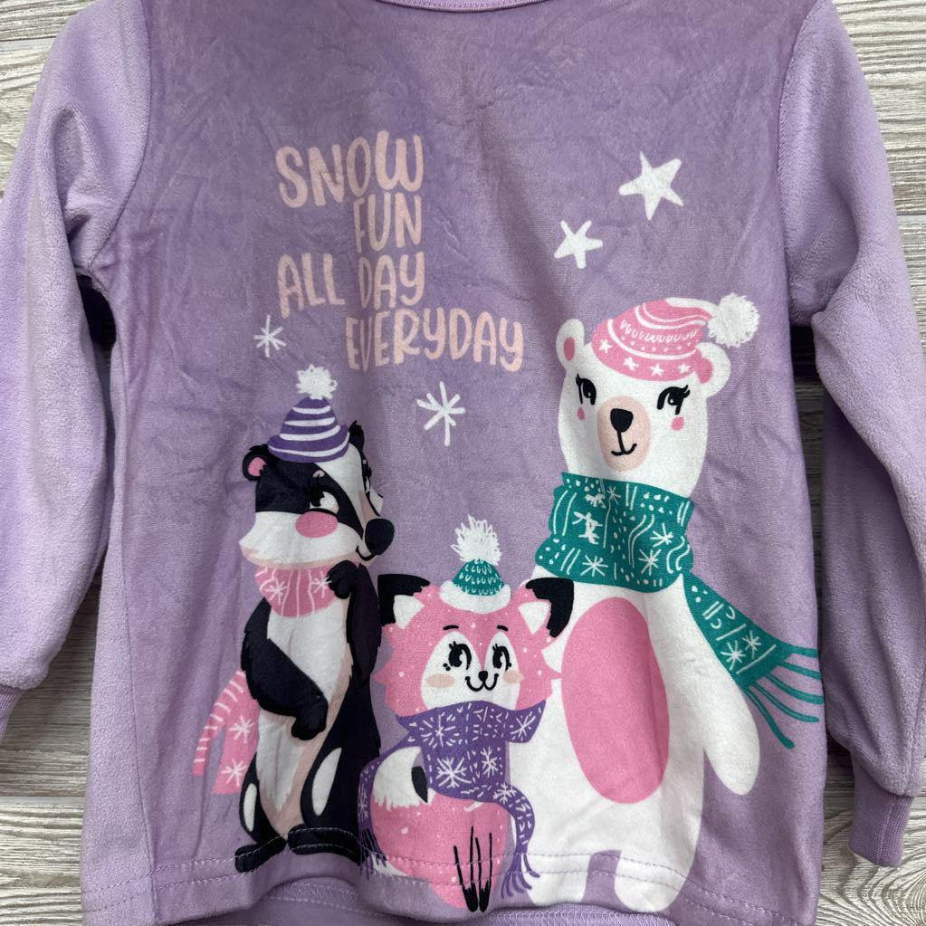 2 Pc Pj Snow Fun All Day Everyday 3t