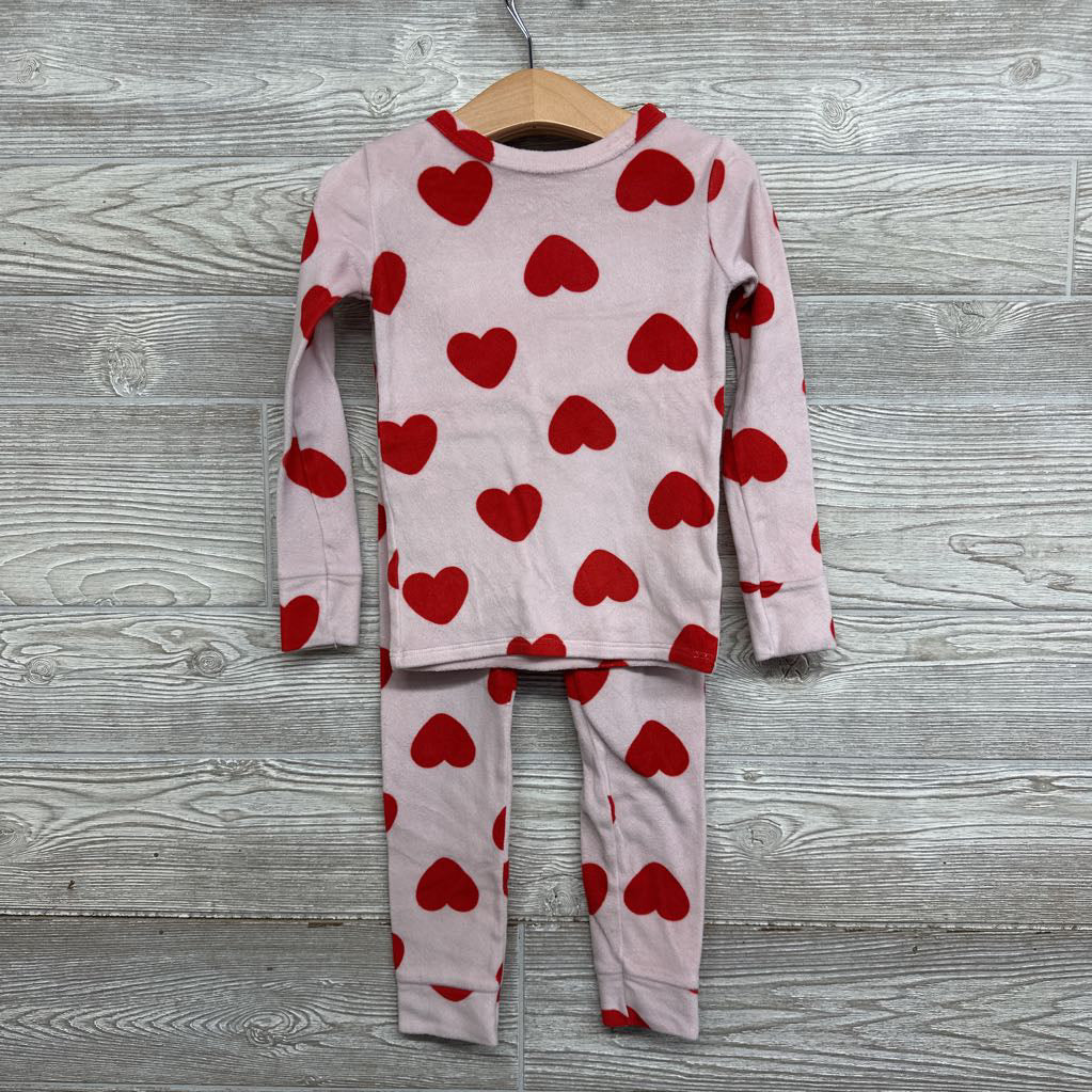 2 Pc Plush Pj Hearts 4