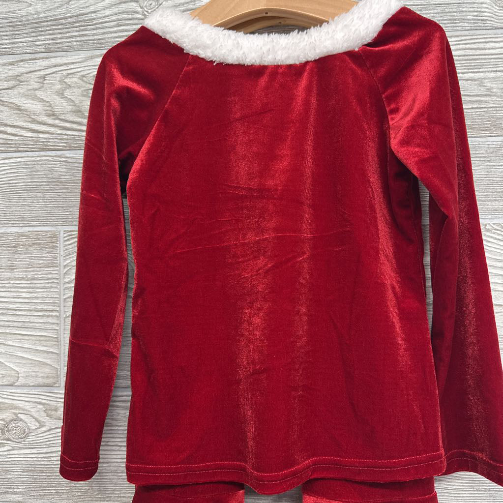 Santa Velour Shirt & Wide Leg Pants 4