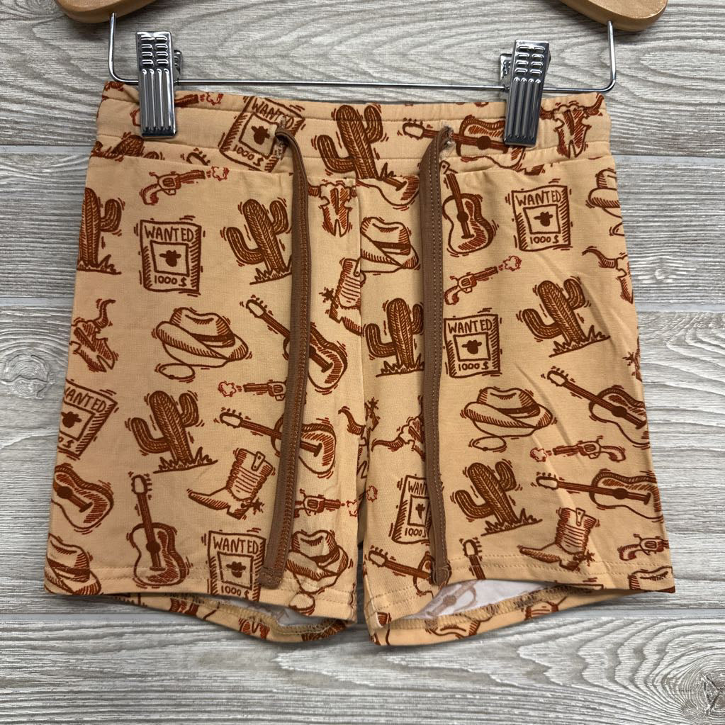NEW Bamboo Shorts Wanted Western 4T
