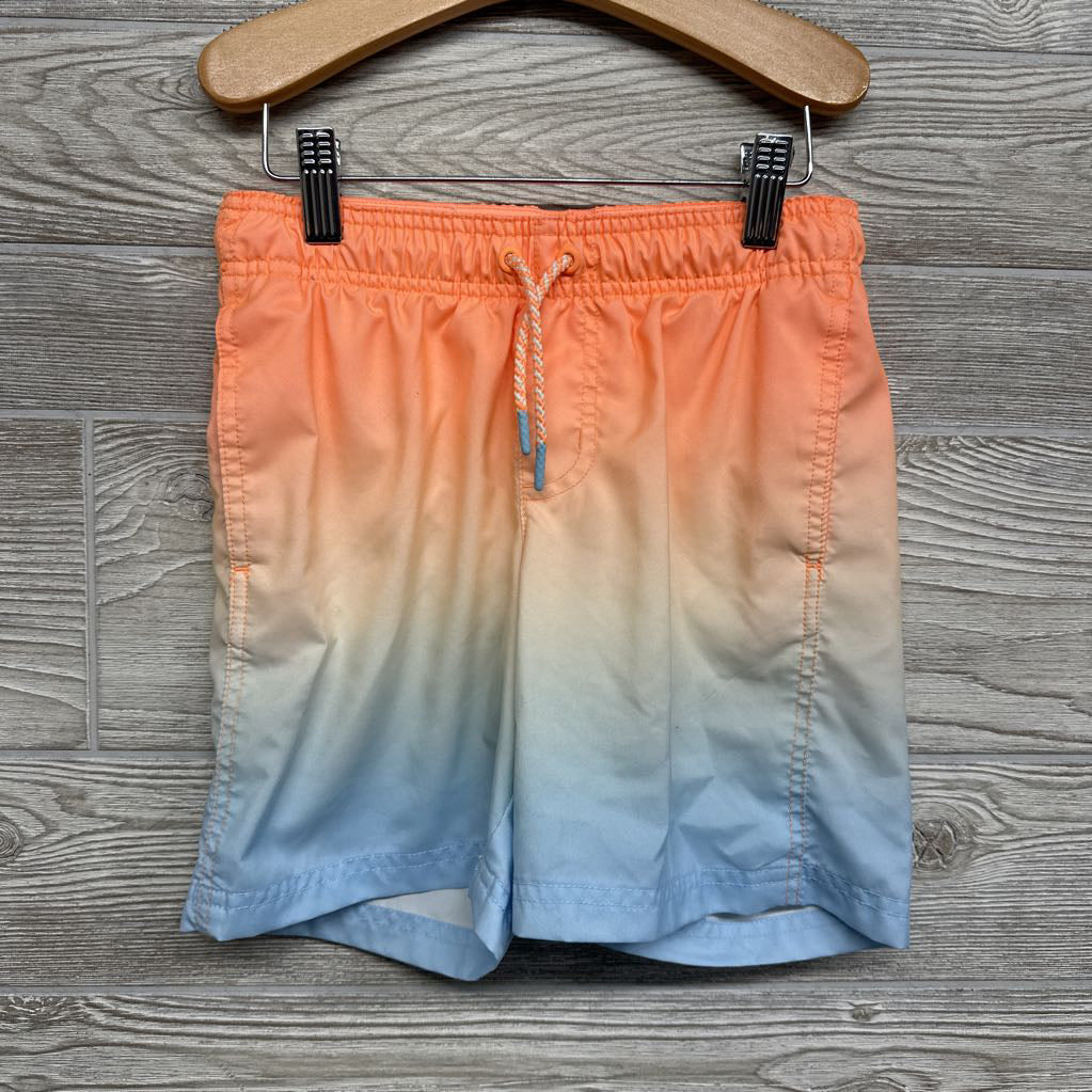 Drawstring Swim Trunks Ombre 8