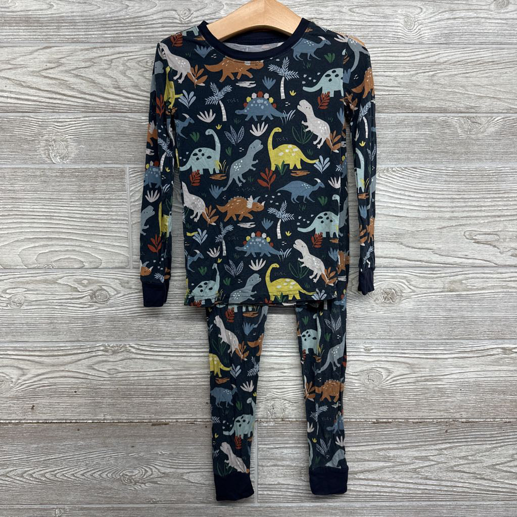 2 Pc Bamboo Pjs Dinosaurs* 4t