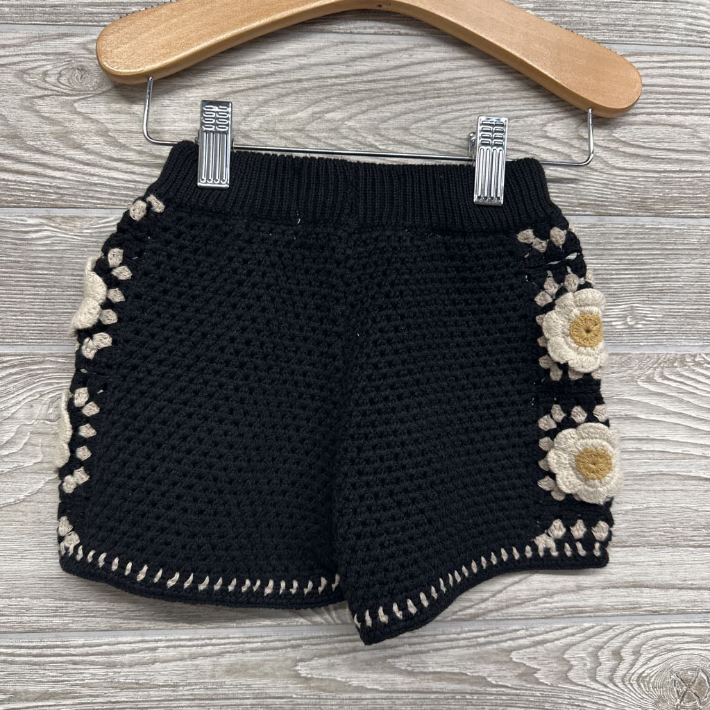 Crochet Shorts Flowers 4 *