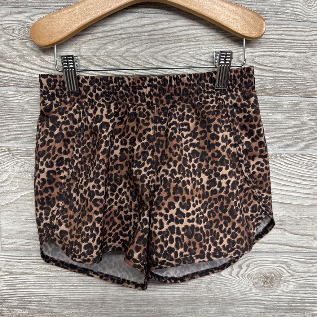 Animal Print Active Shorts 8