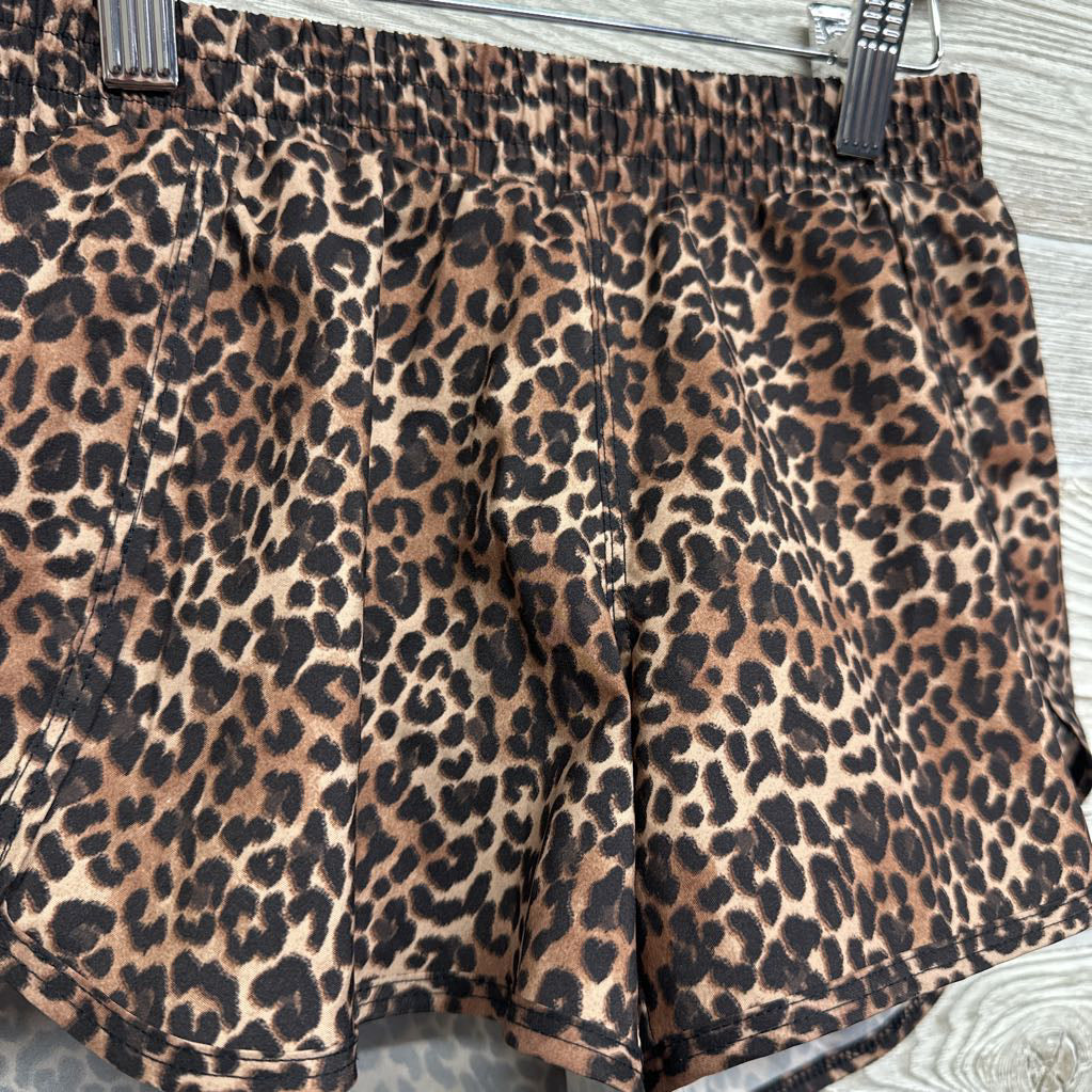 Animal Print Active Shorts 8