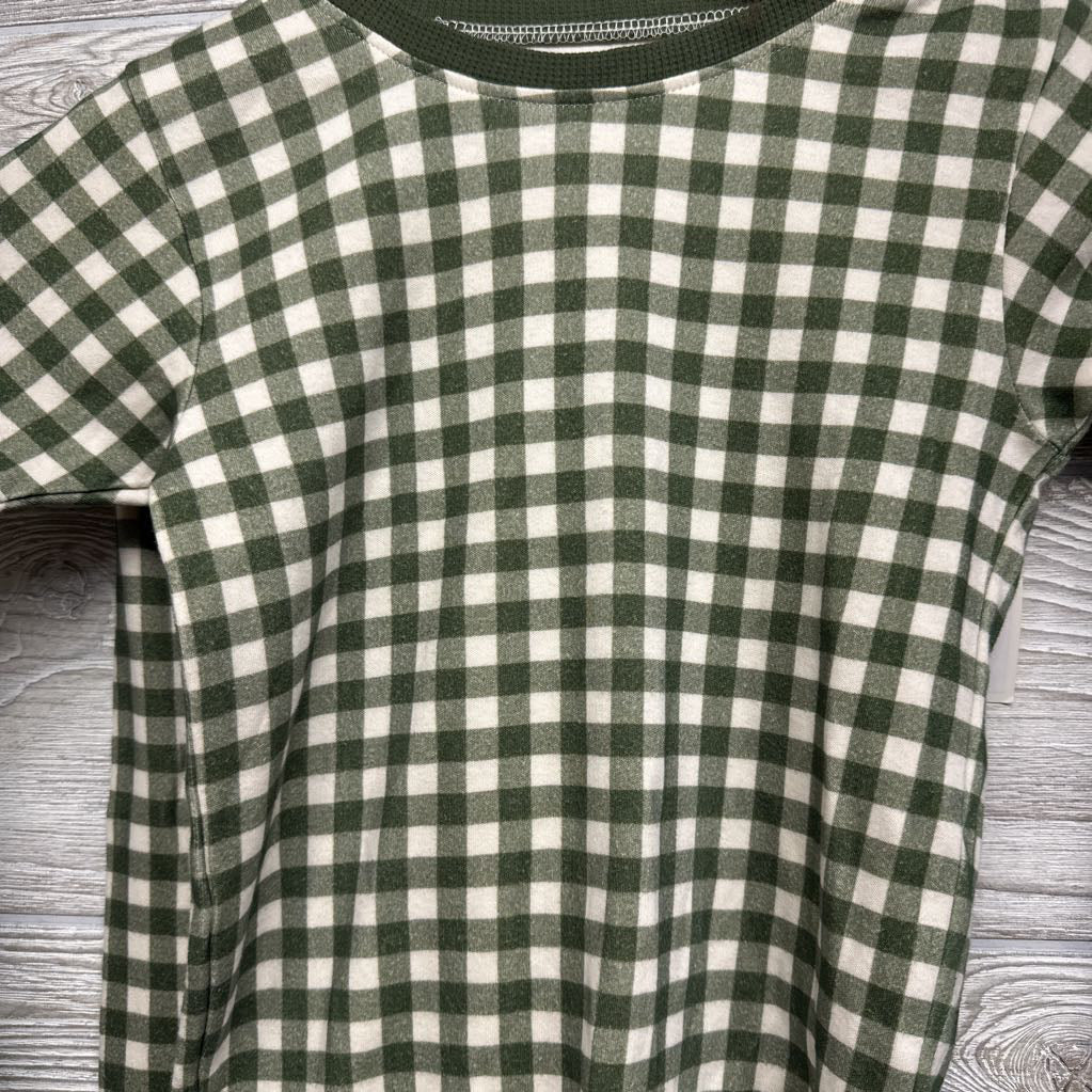 NEW Gingham Pj 2 Pc Set W/ Hat 8