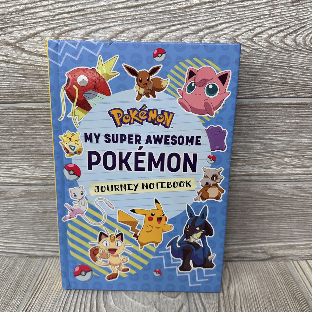 Pokemon My Super Awesome Journey Notebook