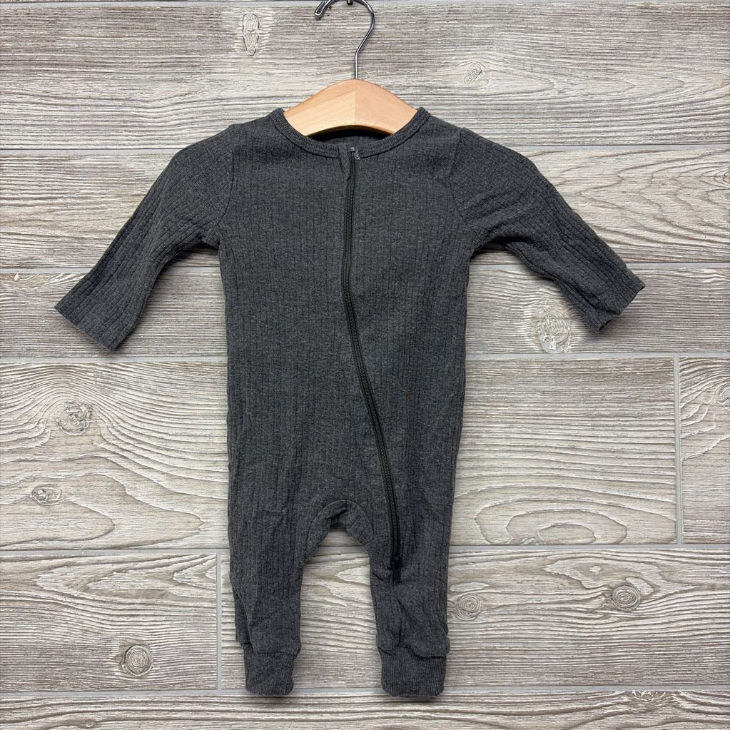 LS Ribbed Outfit 0-3M