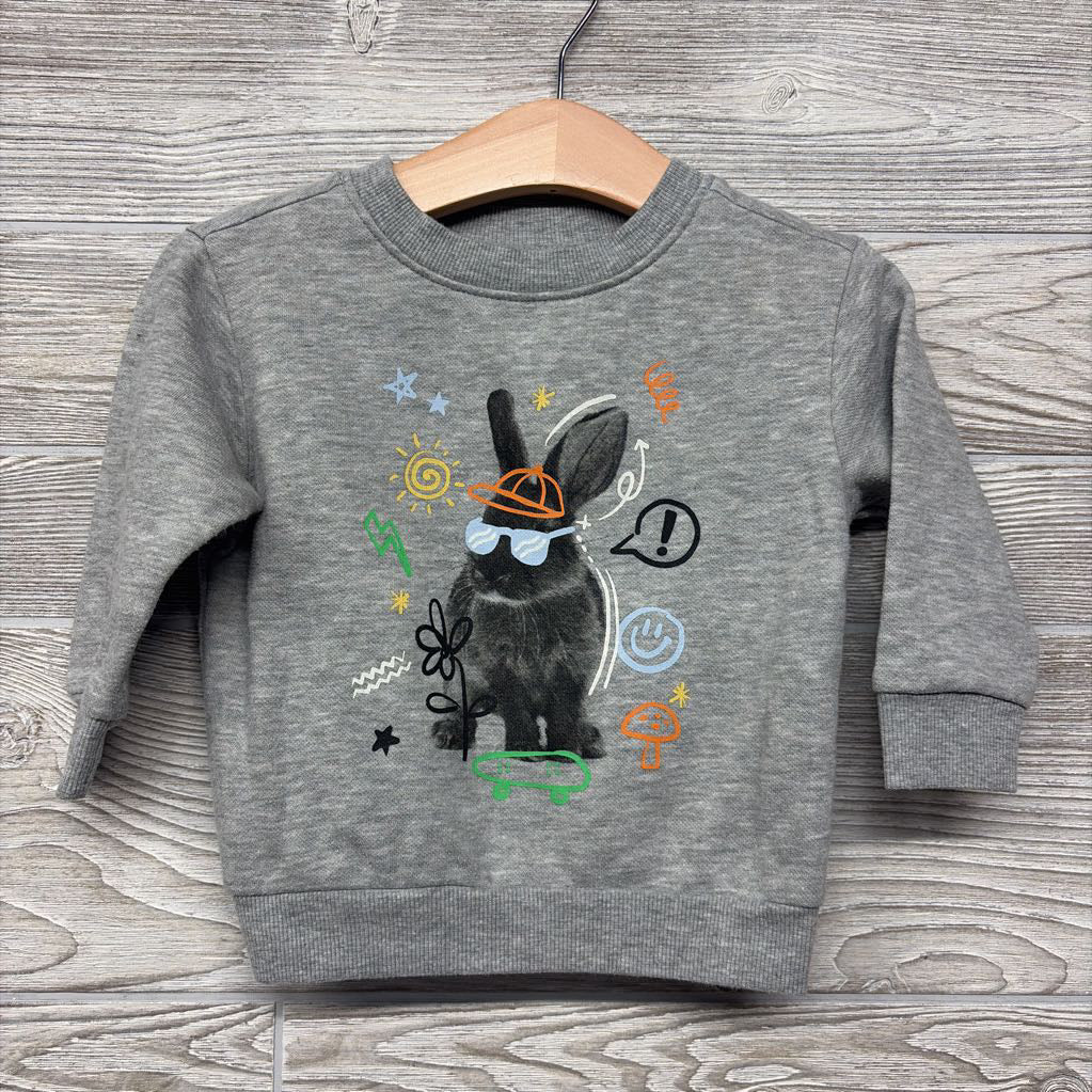 Crewneck Bunny Graffiti 12-18M