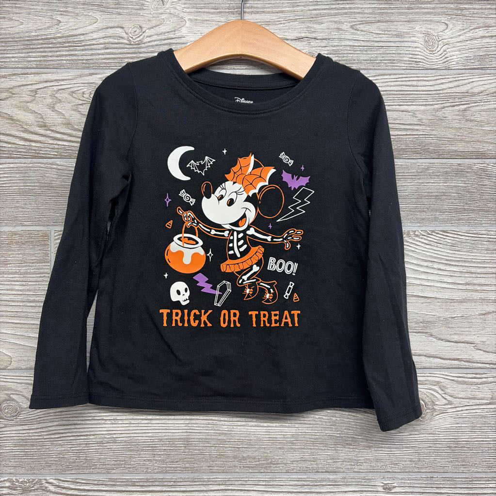 LS Shirt Minnie Mouse Trick Or Treating 5T