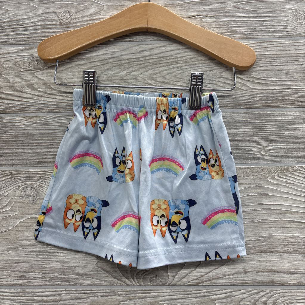 2 Pc Button Up PJs Rainbows 2T