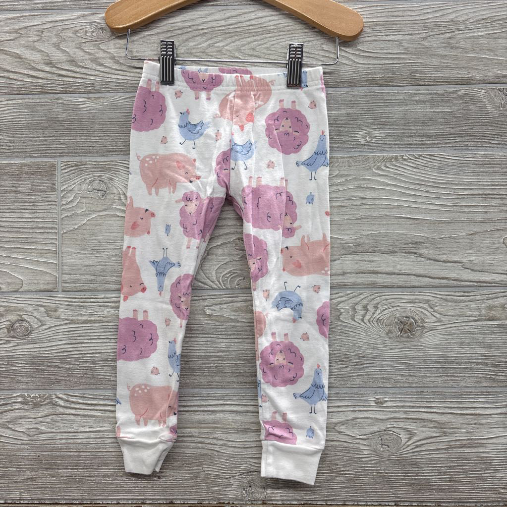 2 Pc PJs Sheep Pigs Chickens 3T