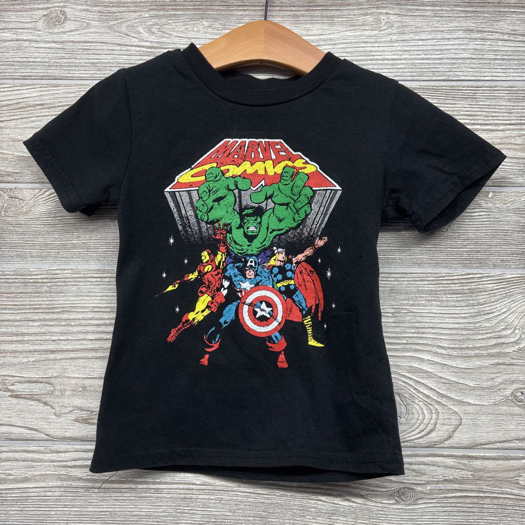 Shirt Comics & Shorts Superheroes 2T