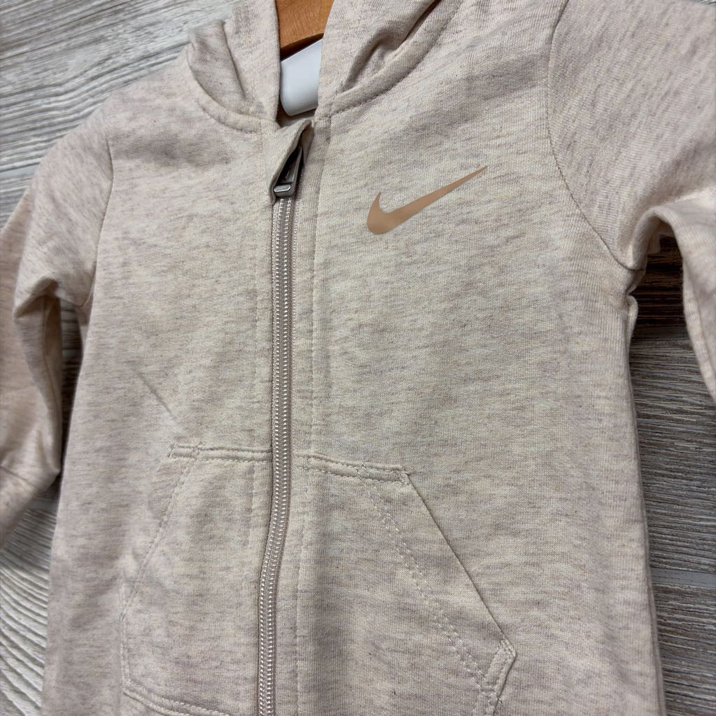 NEW LS Coverall W/ Hood Swoosh 6M