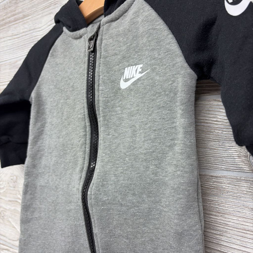 LS Coverall W Hood Arm Logos 6M
