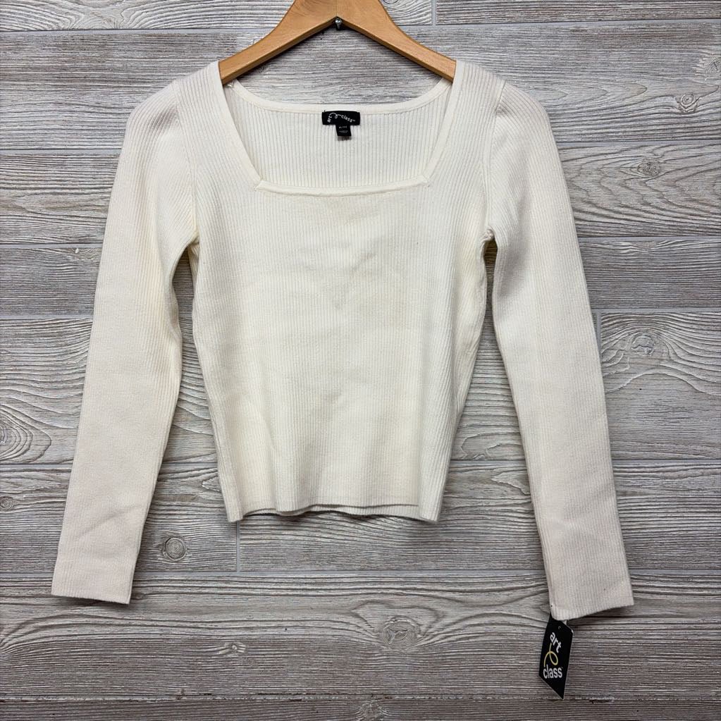 NEW LS Ribbed Boxy Sweater 14