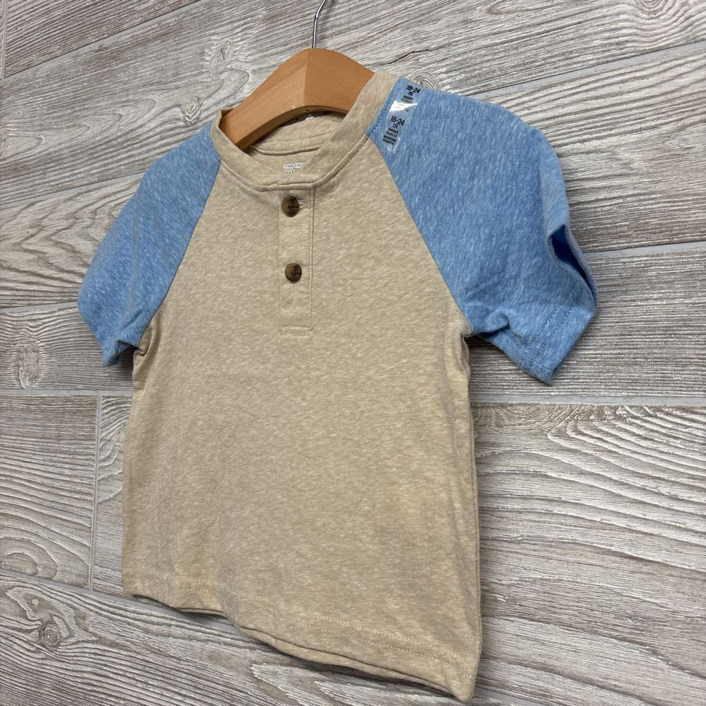 NEW Henley Shirt 18-24M