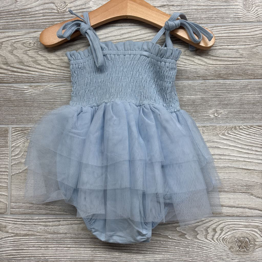 Tank Smocked Tutu Bodysuit 6-12M