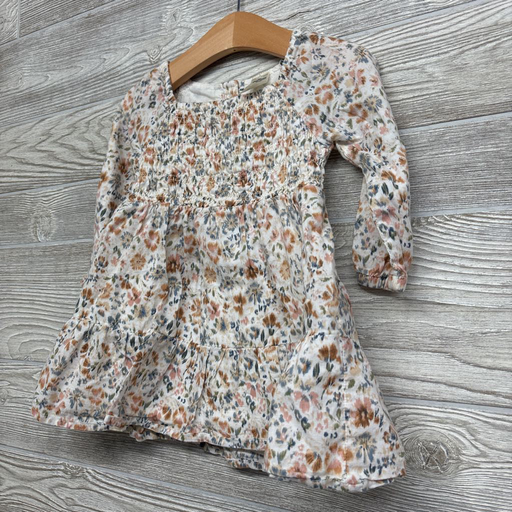 LS Dress Flowers & Bloomerse 18M