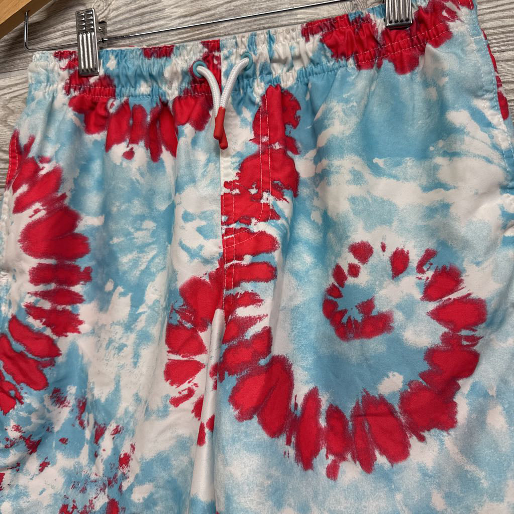 Drawstring Swim Trunks Tie Dye 14