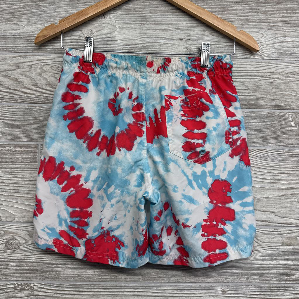 Drawstring Swim Trunks Tie Dye 14