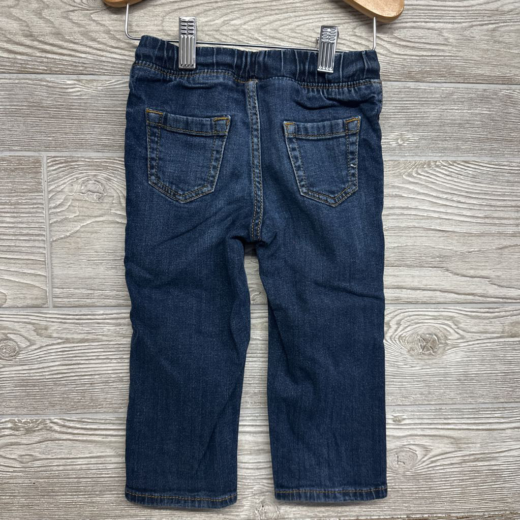 Pull On Drawstring Jeans 2T