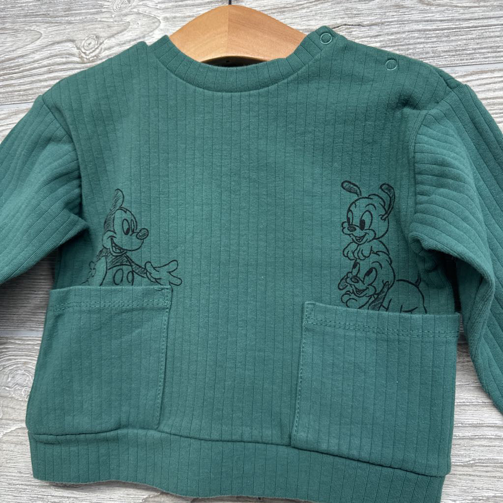 Ribbed Shirt Mickey Mouse 12M