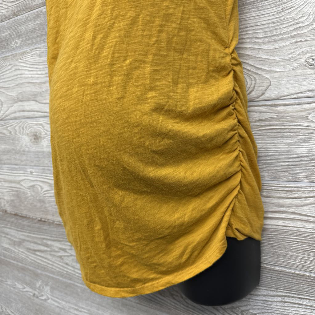 Scoop Neck Shirt Bow Shoulders Medium