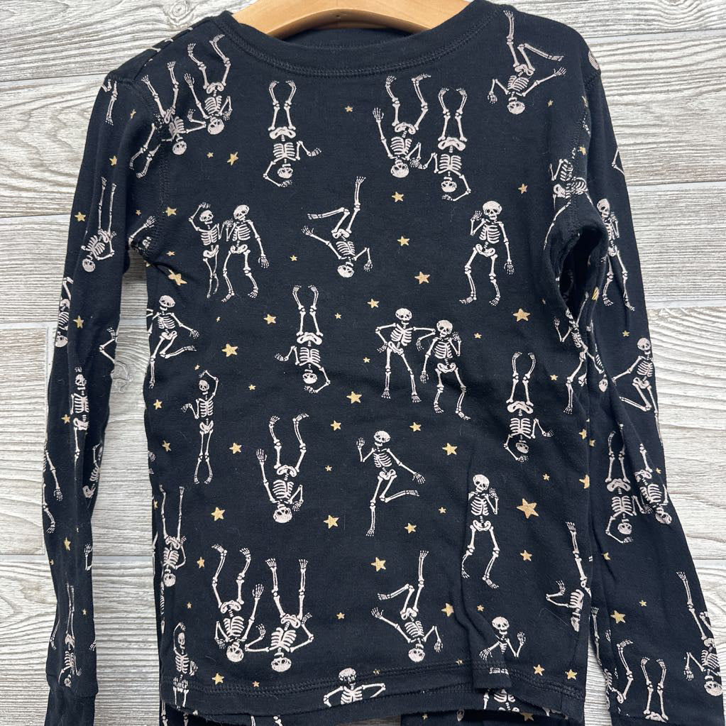 2 Pc LS PJs Skeletons Dancing 8